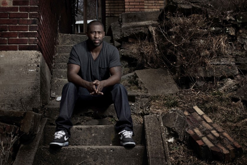 New York Jets Darrelle Revis poses for a portrait in the backyard of the house he grew up in on March 10, 2010 in Aliquippa, Pennsylvania. (Chris McGrath/Getty Images)