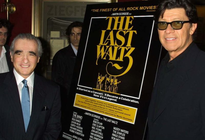 Martin Scorsese, director, and Robbie Robertson of The Band (Photo by Jim Spellman/WireImage)