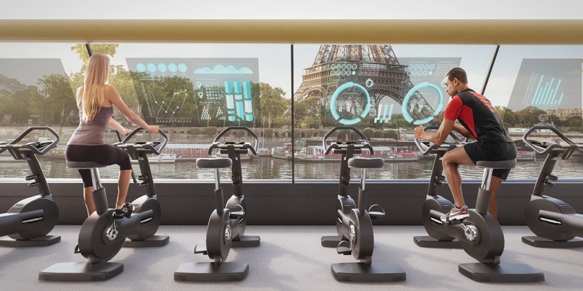 Paris Floating Gym