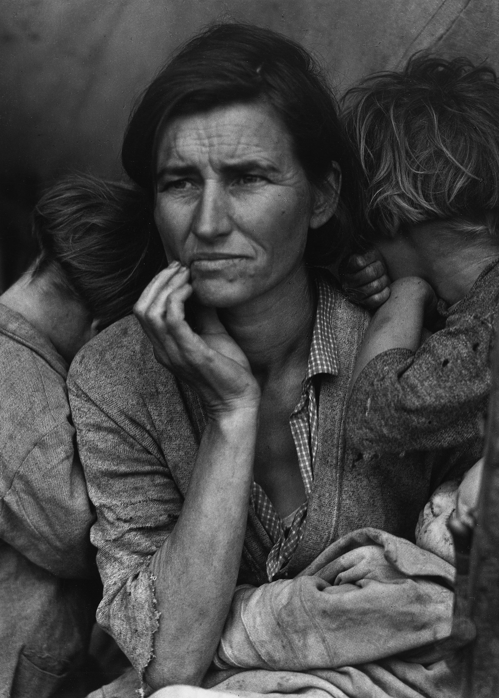 'Migrant Mother,' Nipomo, California. 1936.  (Dorothea Lange/The Museum of Modern Art)