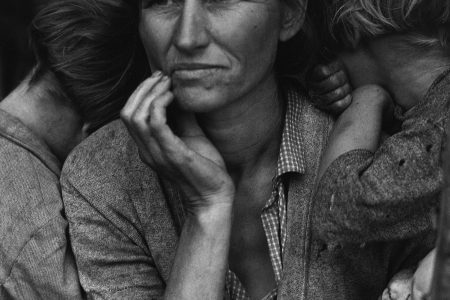 'Migrant Mother,' Nipomo, California. 1936.  (Dorothea Lange/The Museum of Modern Art)