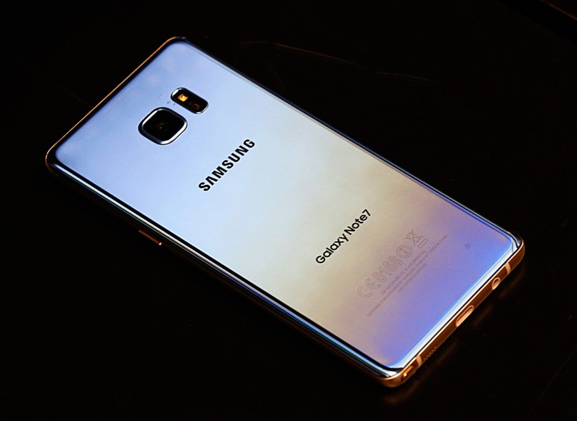 A Samsung Galaxy Note 7 lays on a counter after it was retuned to a Best Buy on September 15, 2016 in Orem, Utah. The Consumer Safety Commission announced today a safety recall on Samsung's new Galaxy Note 7 smartphone after users reported that some of the devices caught fire when charging. (Photo by George Frey/Getty Images)