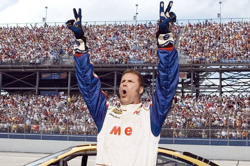 TALLADEGA NIGHTS: THE BALLAD OF RICKY BOBBY, Will Ferrell, 2006. (Sony Pictures/Courtesy Everett Collection)