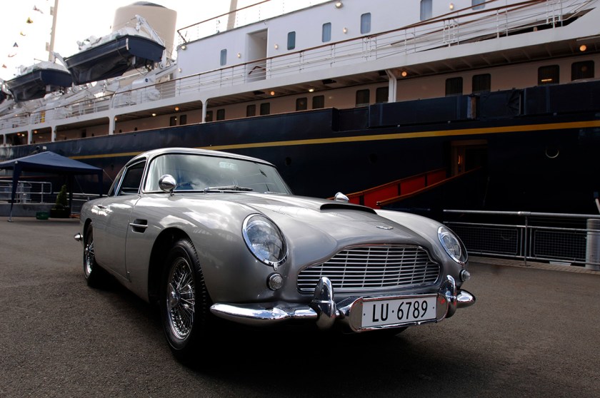 James Bond's 1964 Aston Martin DB5 From 'Goldfinger'