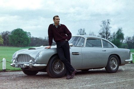 James Bond's 1964 Aston Martin DB5 Used in Goldfinger