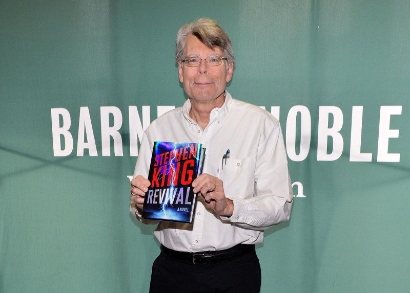 Author Stephen King signs the copies of his book 'Revival' at Barnes & Noble Union Square (Slaven Vlasic/Getty Images)