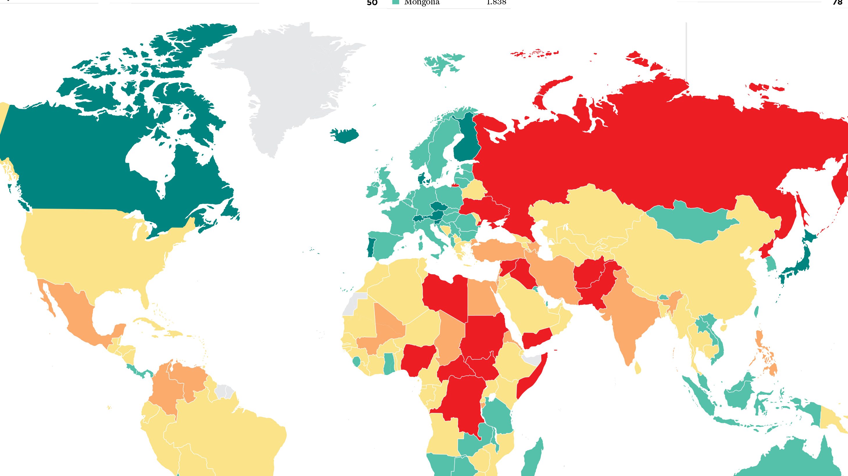 (Institute for Economics and Peace)