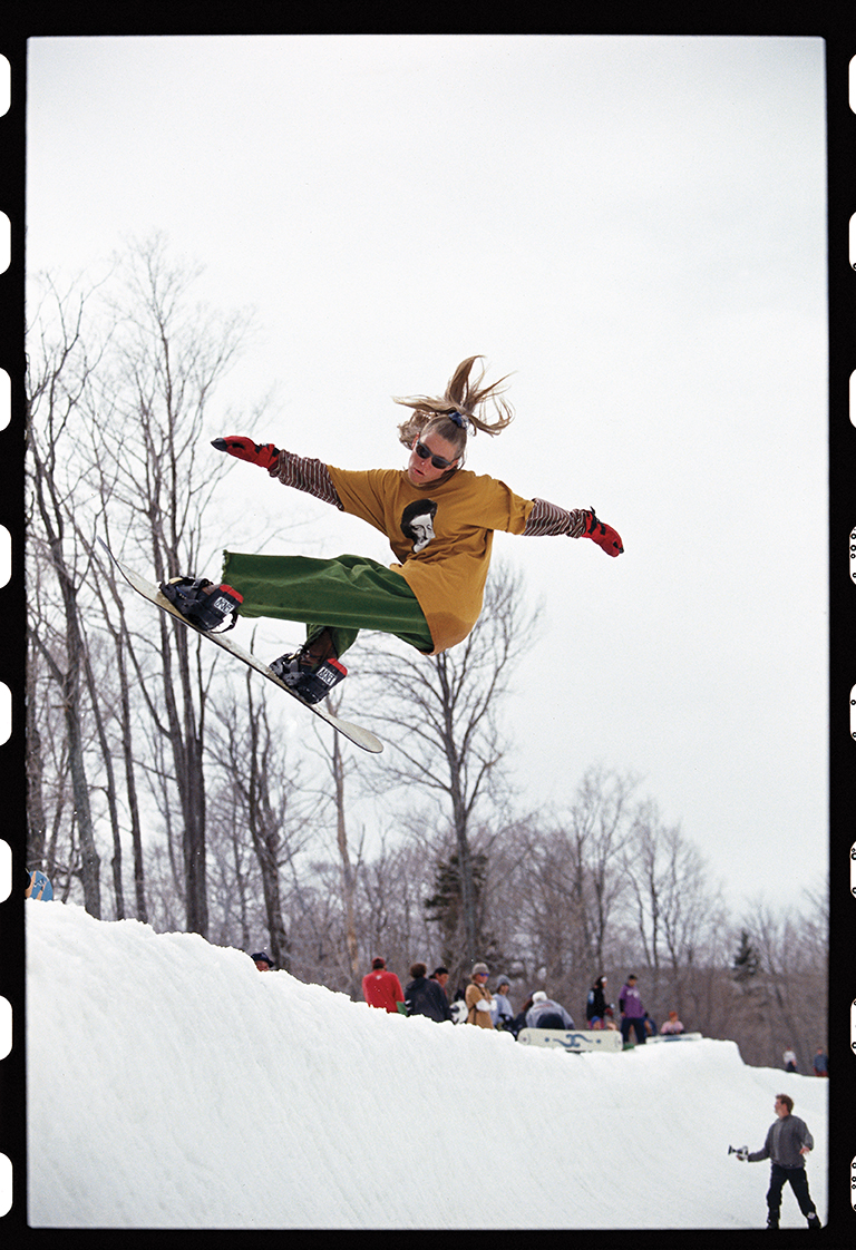 Janna Meyen shot by Jon Foster, 1993 (From Snow Beach edited by Alex Dymond, published by powerHouse Books.)