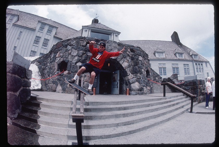 John Cardiel shot by Bud Fawcett, 1990 (From Snow Beach edited by Alex Dymond, published by powerHouse Books.)