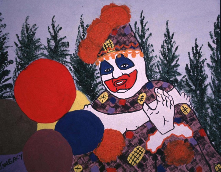 John Wayne Gacy's 'Pogo the Clown' self-portrait (Steve Eichner/WireImage)