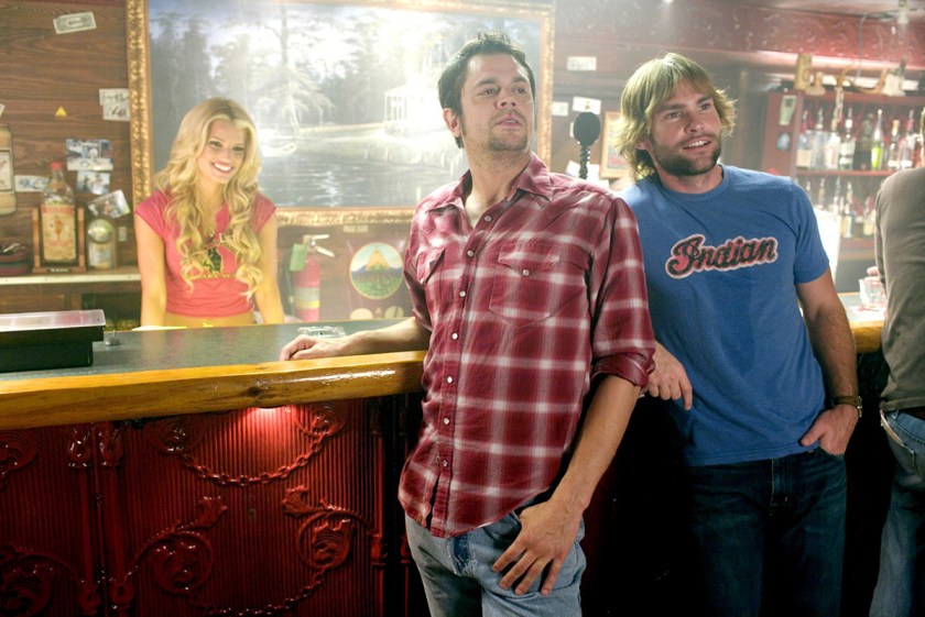 From left: A scene from the 2005 remake of 'The Dukes of Hazzard' starring Johnny Knoxville, Jessica Simpson, Seann William Scott, (Warner Brothers/Courtesy Everett Collection)