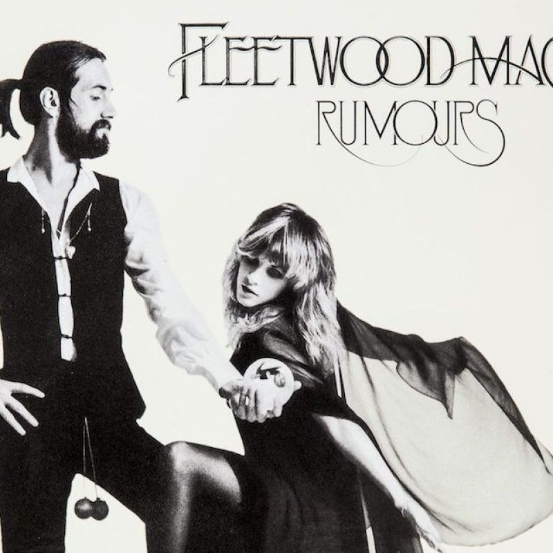 CITY OF INDUSTRY, CA -- MAY 20, 2013--A sample of a Stoughton Printing Co., vinyl album jacket, this is an "old style" gatefold, with an embossed front cover (raised lettering), and spot uv coating (high gloss coating), for the re-issue of Fleetwood Mac's, "Rumours," photographed at their company headquarters in City of Industry, May 20, 2014. Stoughton is a family-run business celebrating 50 years, as is known as one of the largest printers of jackets for vinyl LP record. (Photo by Jay L. Clendenin/Los Angeles Times via Getty Images)