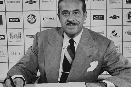 Raymond Loewy.  (Photo by Bernard Hoffman/The LIFE Picture Collection/Getty Images)