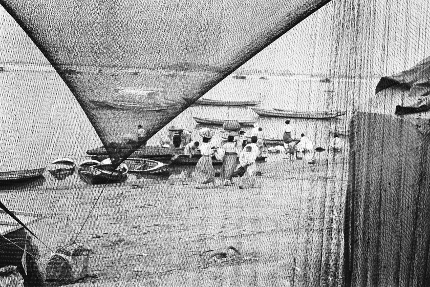 Hangang River in Seoul, Korea in 1958. (Han Youngsoo Foundation)