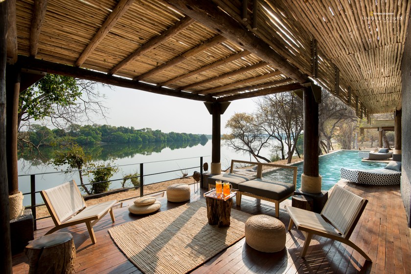 (Courtesy Matetsi River Lodge/National Geographic Unique Lodges of the World)