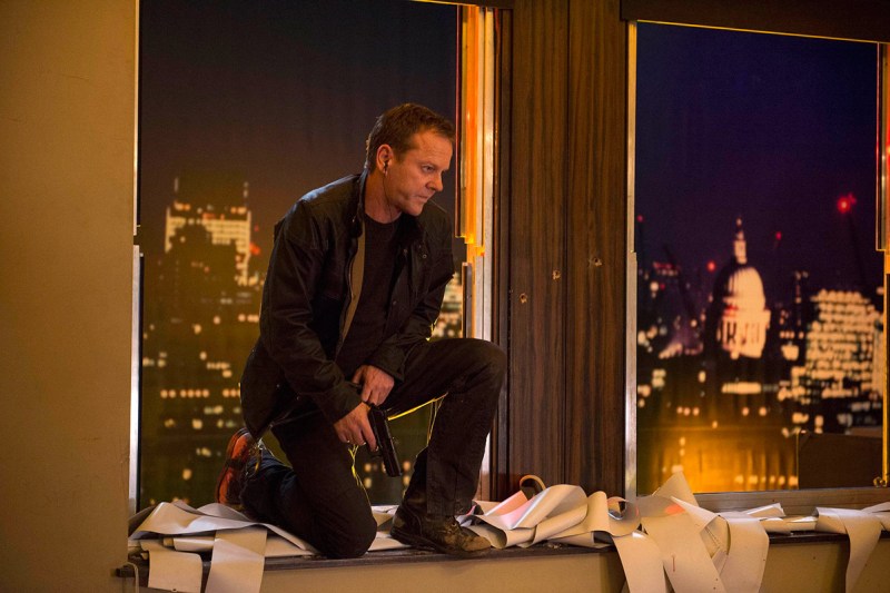 Kiefer Sutherland in 24: LIVE ANOTHER DAY (Daniel Smith/FOX)