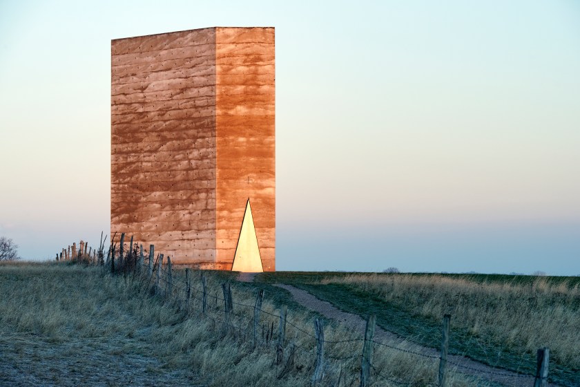 Bruder Klaus Field Chapel by Peter Zumthor in Mechernich-Wachendorf, Germany (Mark Wohlrab)