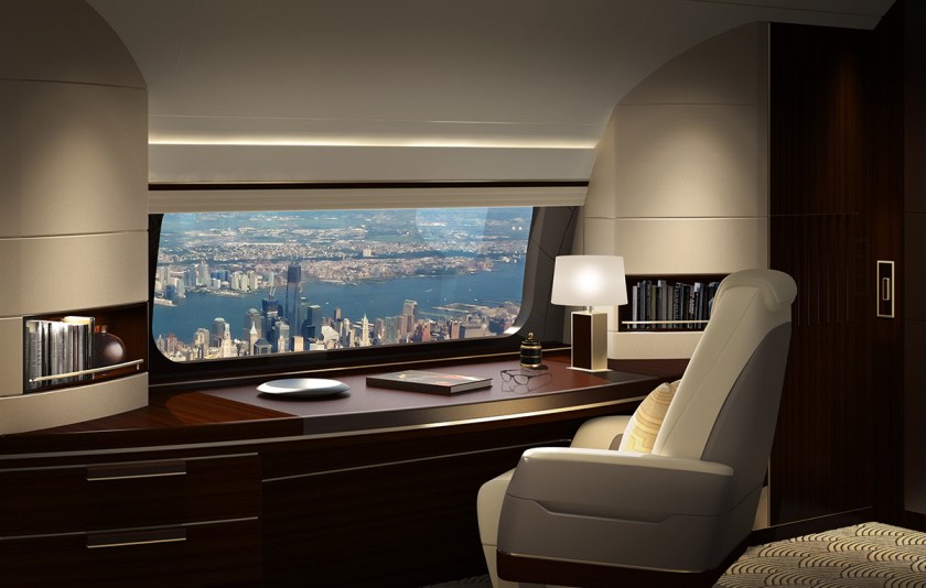 Boeing Installing the Largest Passenger Jet Window in All Its Business Jets