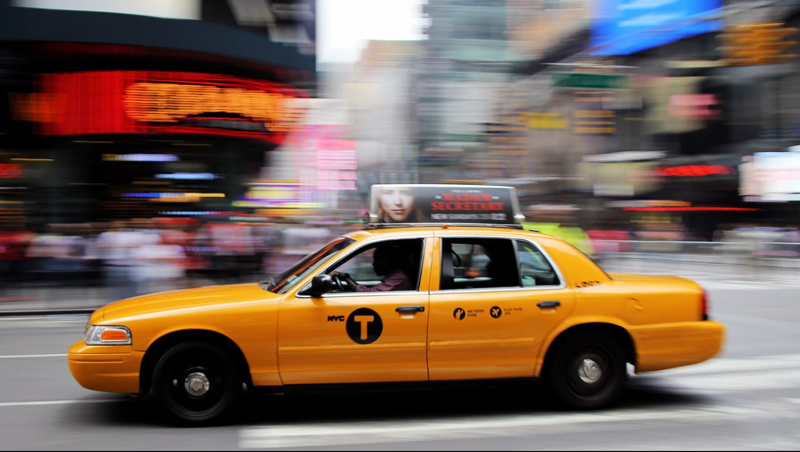 Are yellow cabs safer? One study says yes. (vikwaters/Flickr)