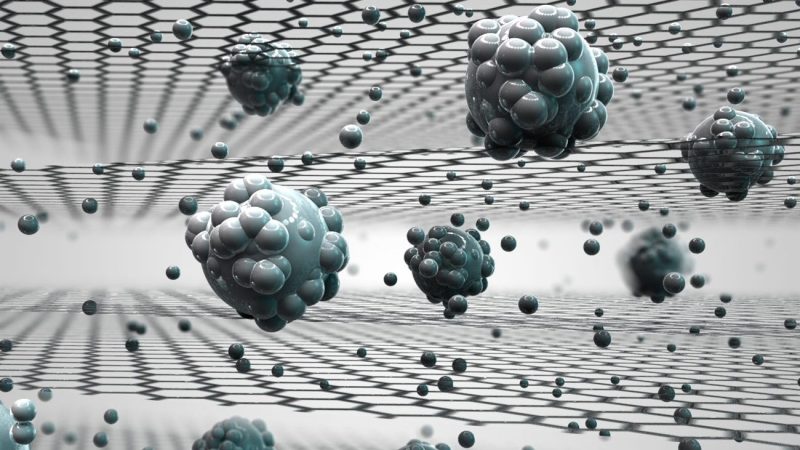 A graphene membrane. (The University of Manchester) 