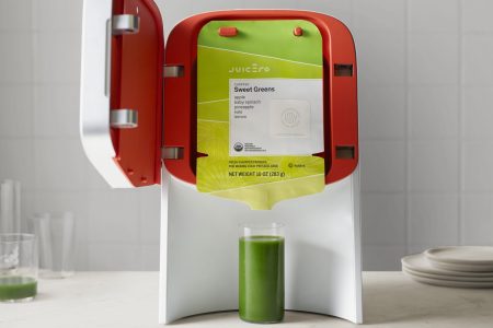 Juicero, the "smart" cold-press juicer (Juicero)