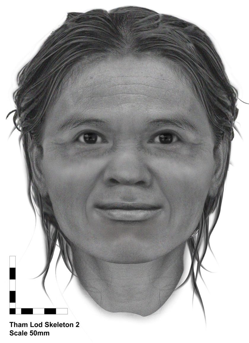 Stone Age Woman From Thailand's Face Reconstructed