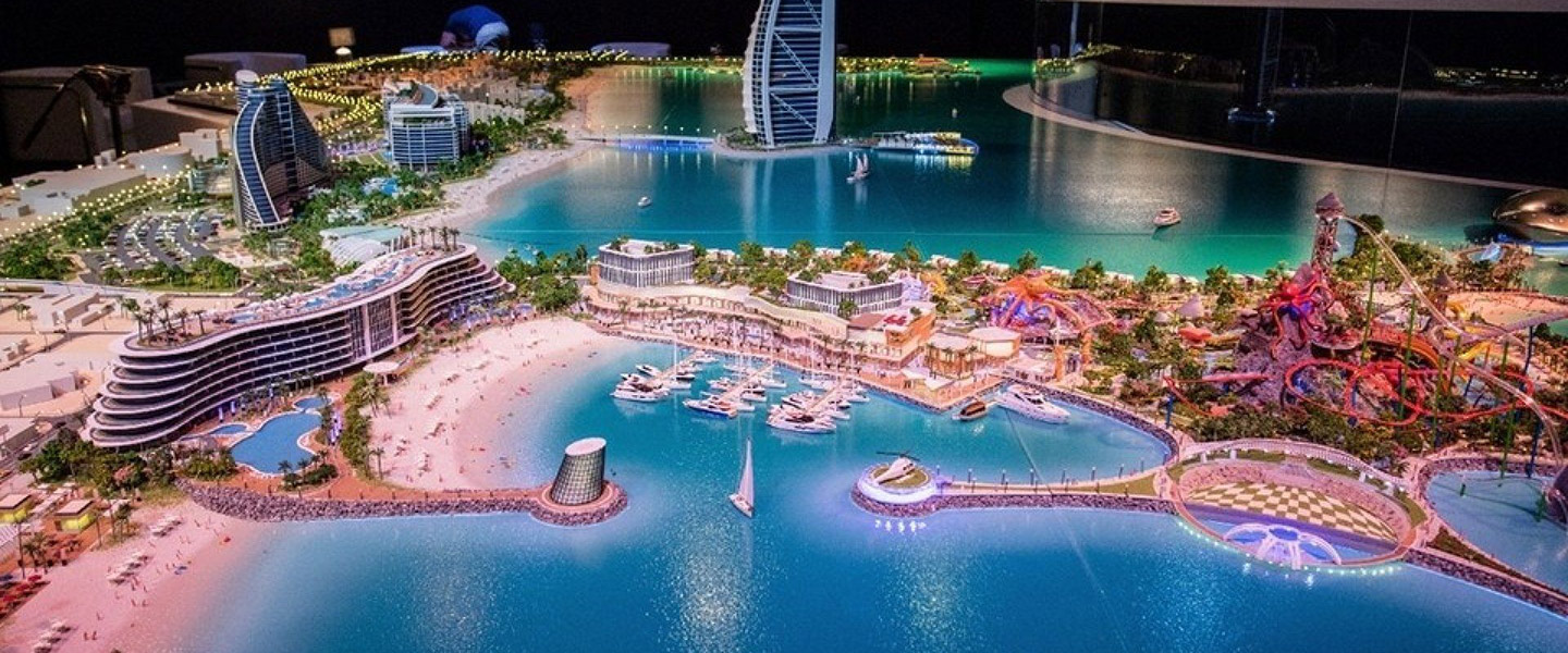 Rendering of Marsa Al Arab