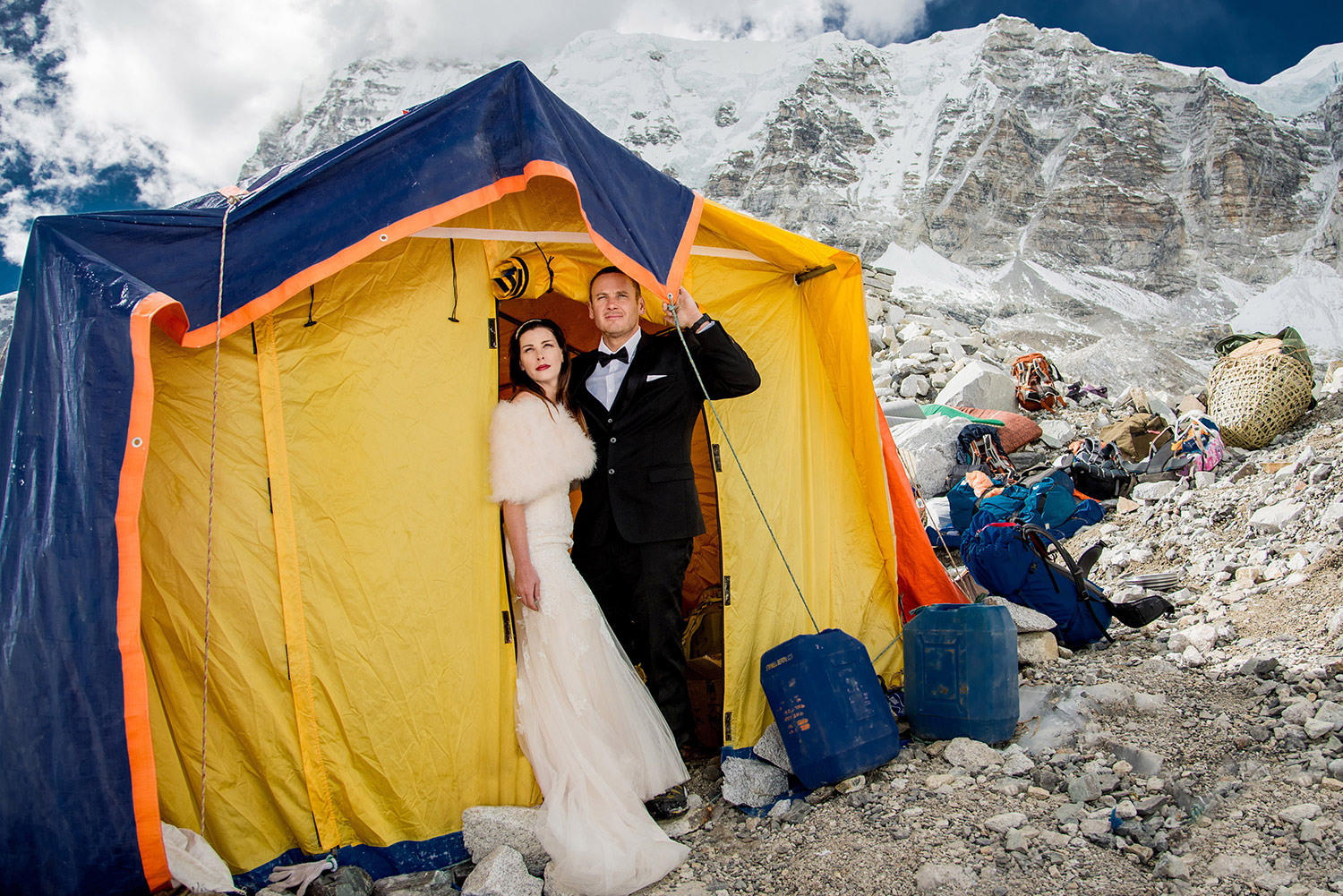 Wedding on Mount Everest