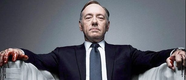 Kevin Spacey as Frank Underwood on 'House of Cards.'