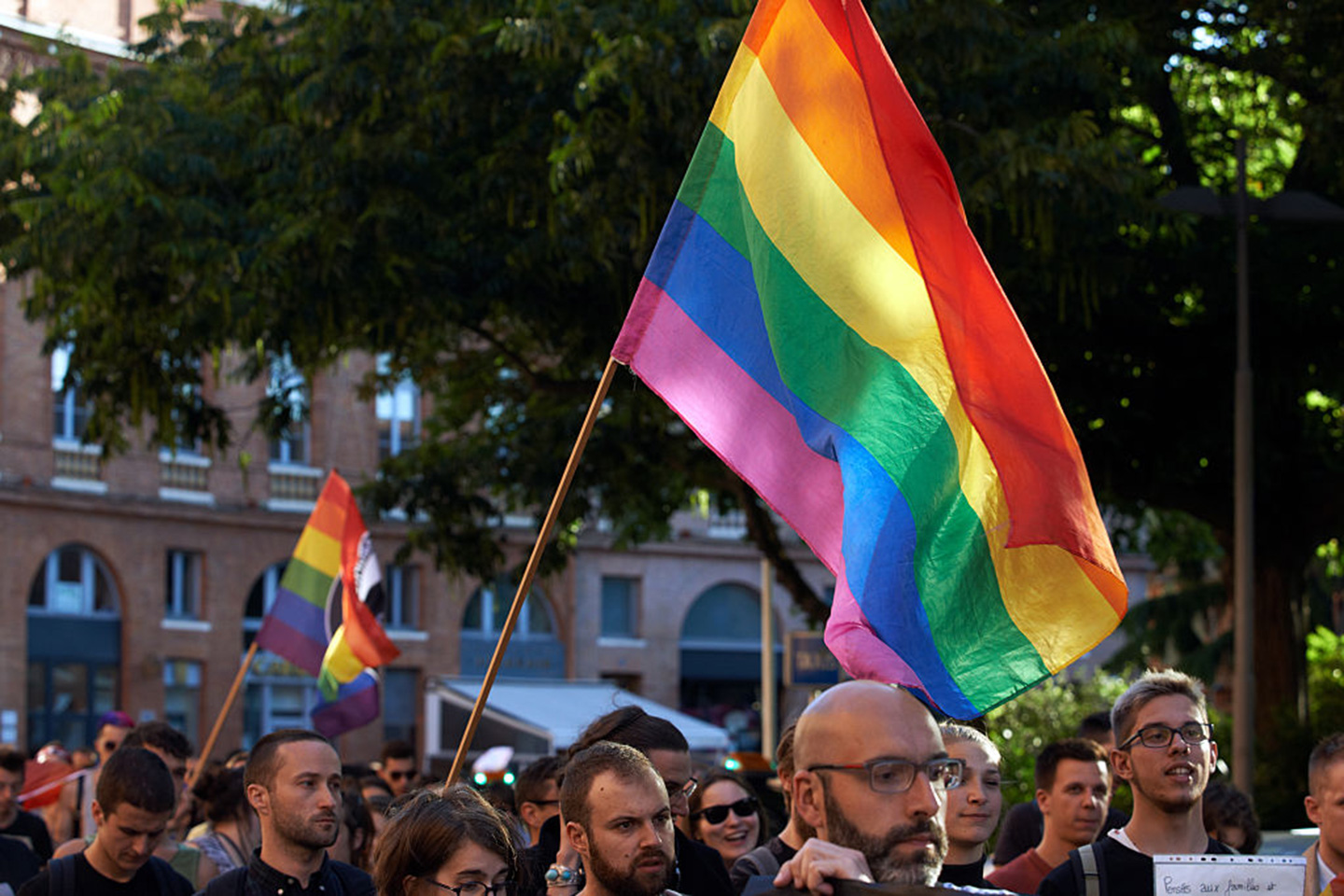 A vigil held for the 49 victims of the Pulse nightclub massacre in June 2016.