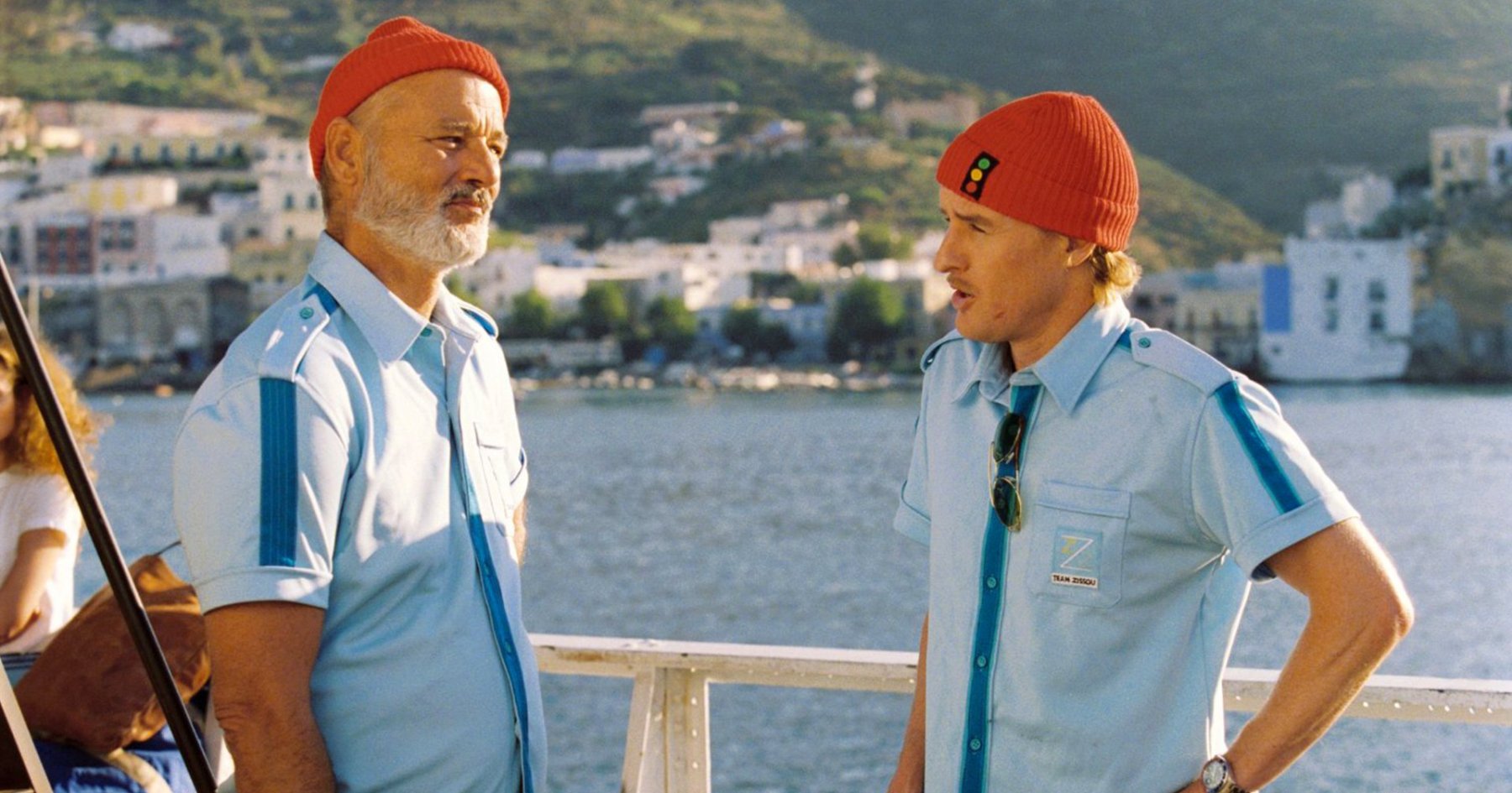 Bill Murray, Owen Wilson in A Life Aquatic