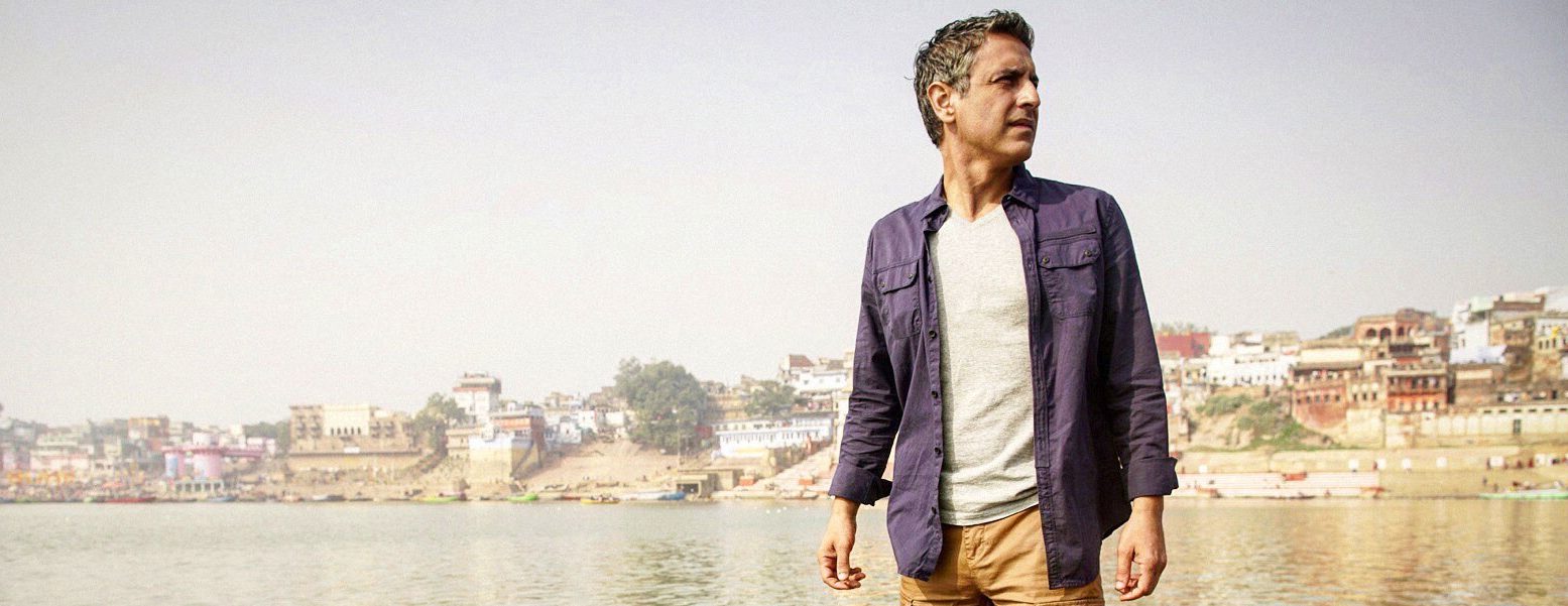 In “Believer,” his CNN show, religious scholar Reza Aslan explores a variety of different faiths. (JAMES ADOLPHUS/CNN)