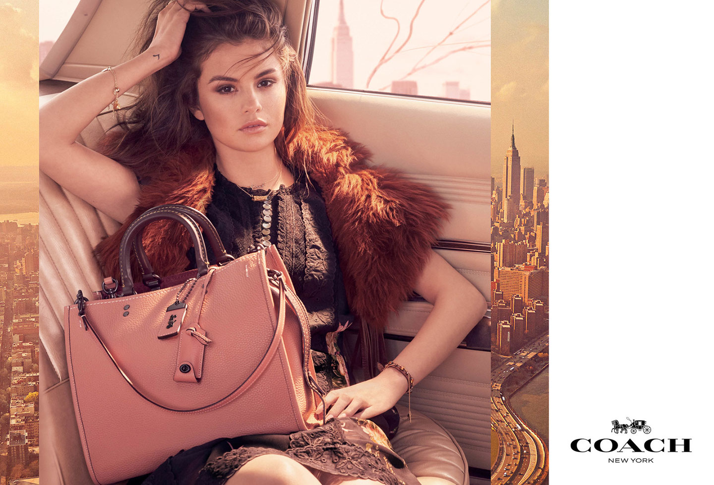 Selena Gomez Coach Fall 2017 Campaign