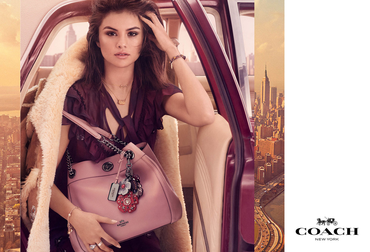 Selena Gomez Coach Fall 2017 Campaign