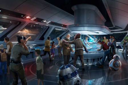 Star Wars resort continues the narrative guests start when they visit the theme park. (Disney/Lucasfilm)