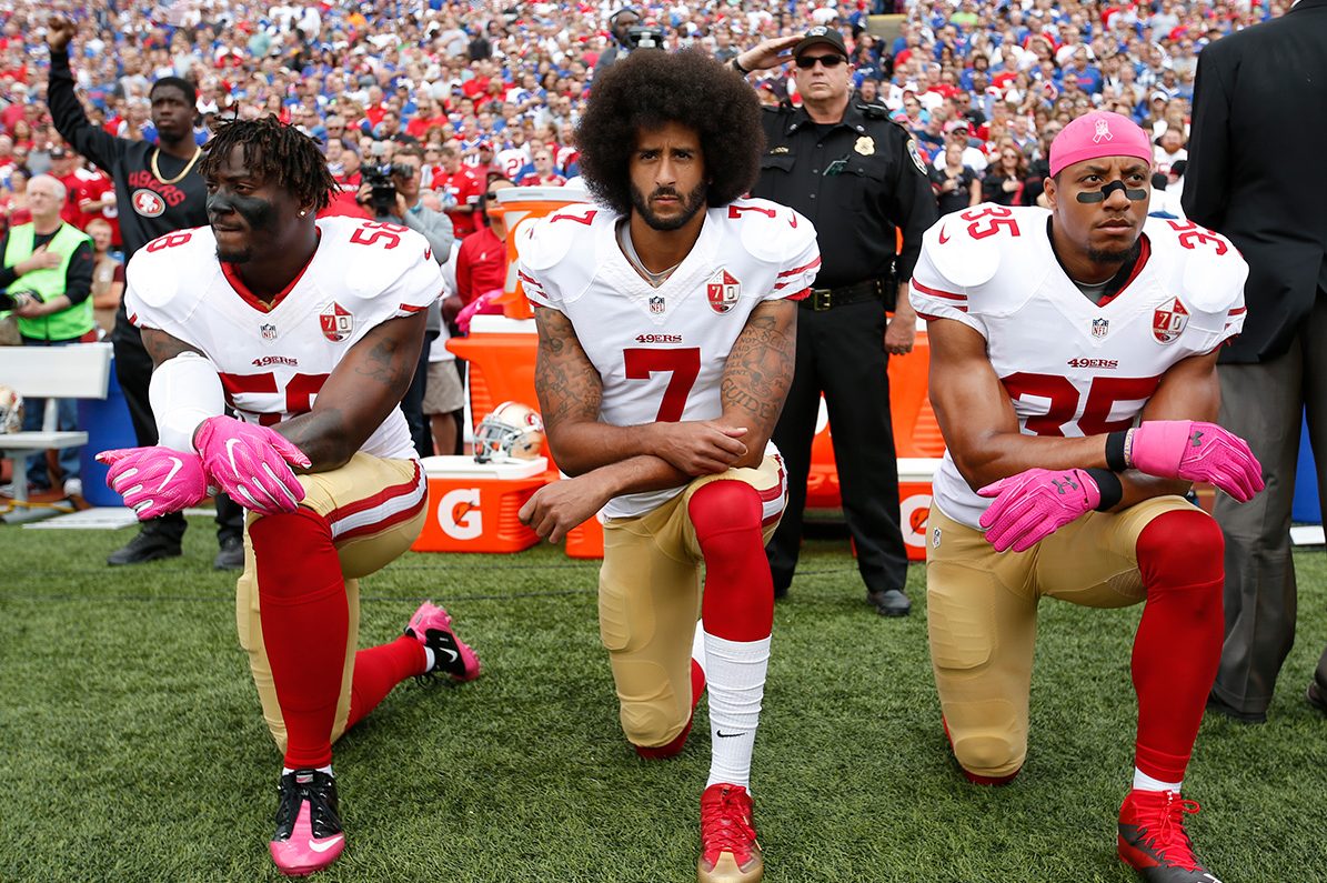 Report: Russian Trolls Provoked Kaepernick/Anthem Debate As Late as 2018