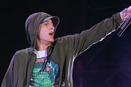 Eminem Spews Anti-Trump Rhetoric at Pair of U.K. Shows