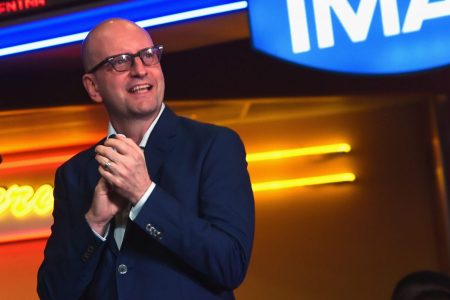 Director Steven Soderbergh attends 'Logan Lucky' benefit screening August 9, 2017 in Knoxville, Tennessee. (Rick Diamond/Getty Images)