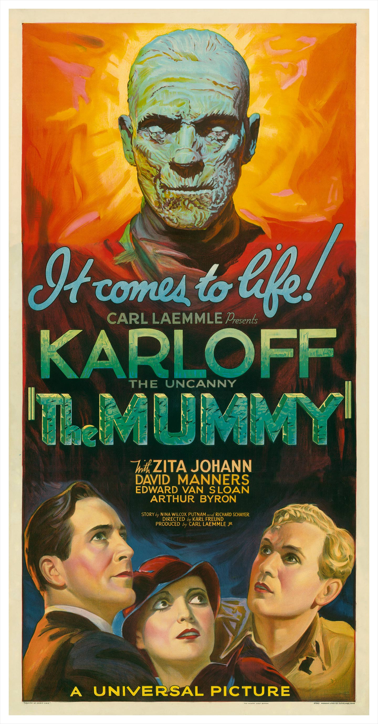 Classic Horror and Sci-Fi Art from the Kirk Hamme Collec on