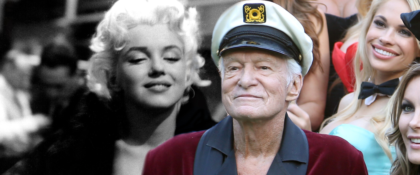 Marilyn Monroe and Hugh Hefner