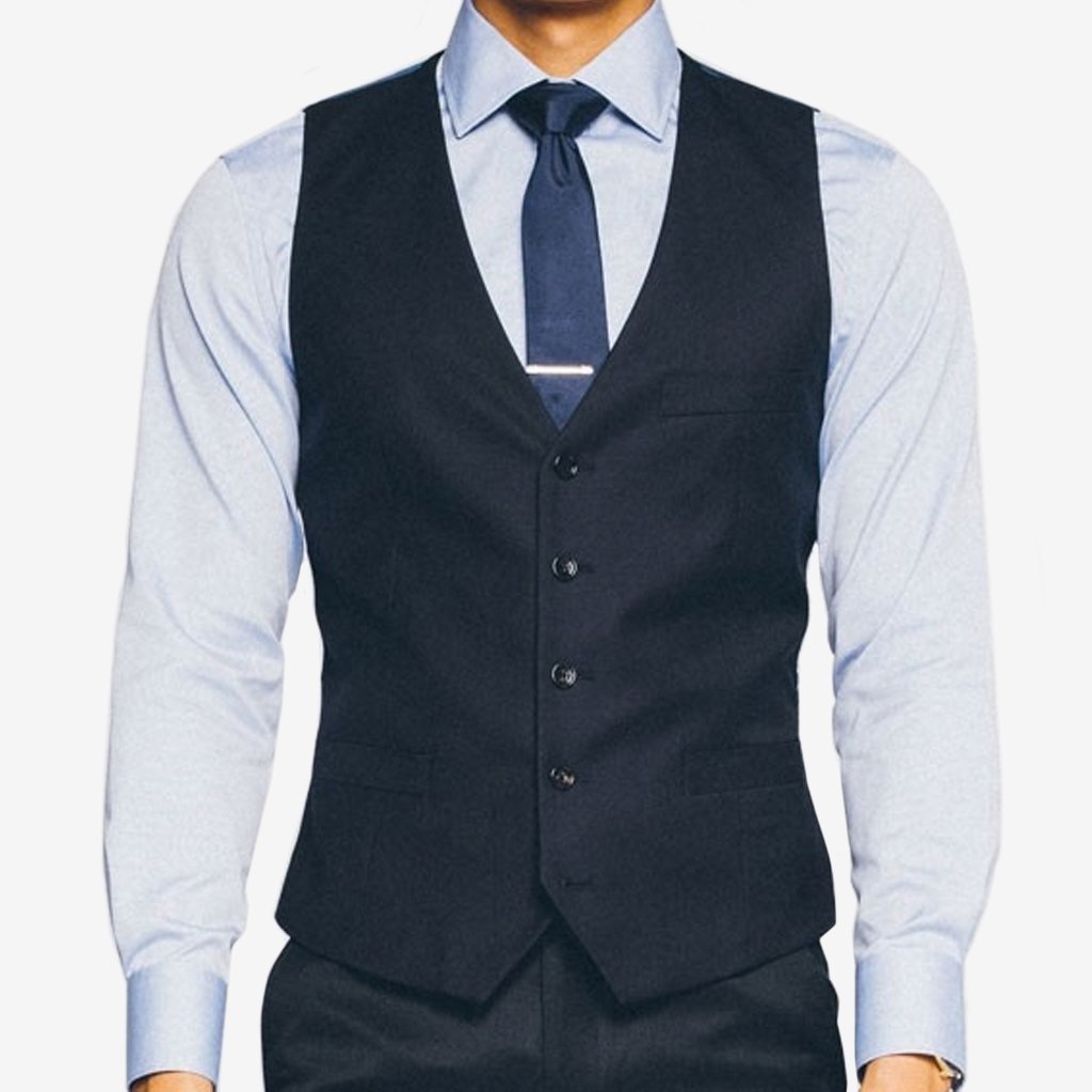 vest, tie, shirt