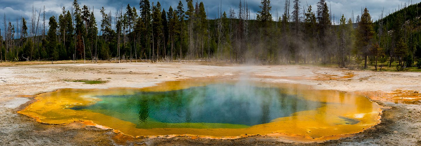 Yellowstone National Park supervolcano