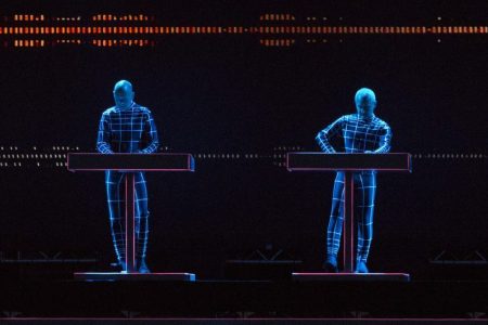 Kraftwerk performs in Oslo. (Photo by Rob Ball/Redferns via Getty Images)