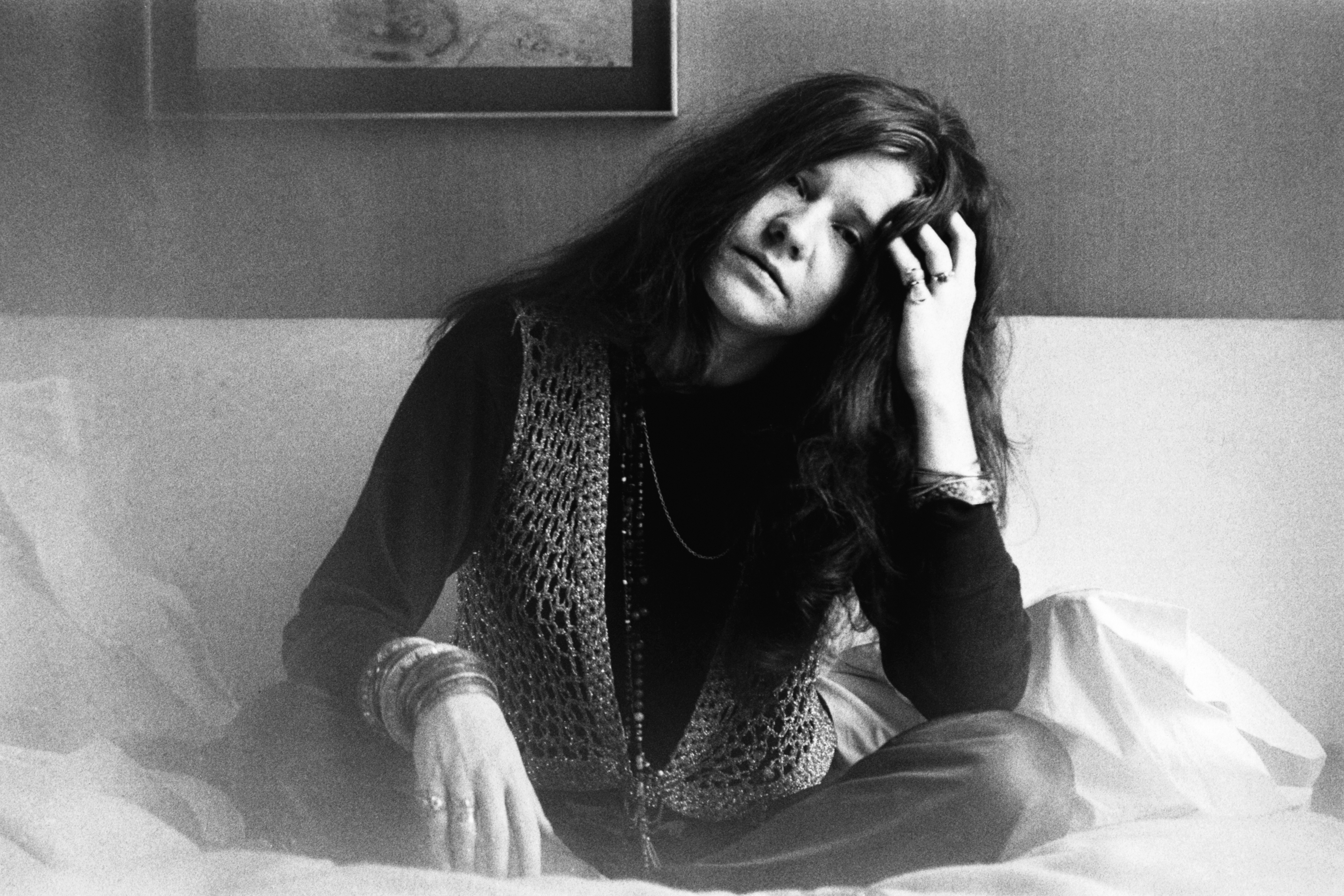 (Original Caption) American singer Janis Joplin, in London, 1969.