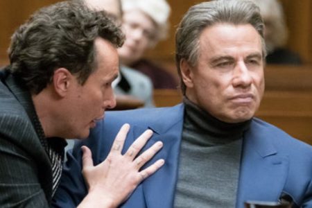 John Travolta and Chris Kerson in Gotti (2018)