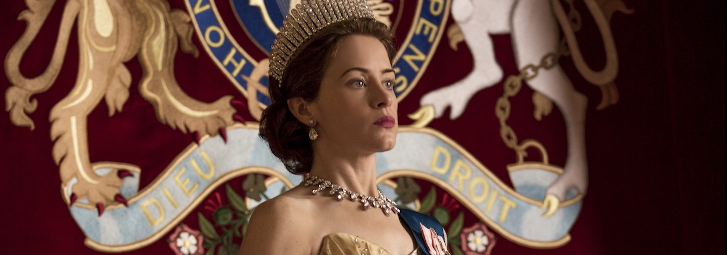 Queen Elizabeth (Claire Foy) in 'The Crown.' (Netflix.)