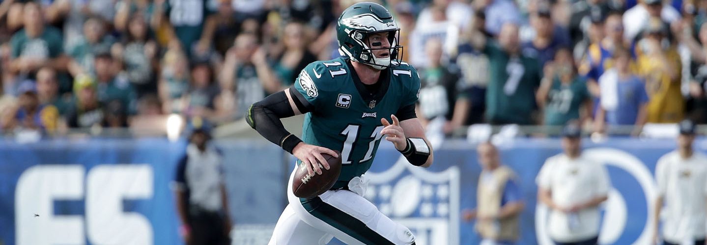 Carson Wentz of the Eagles