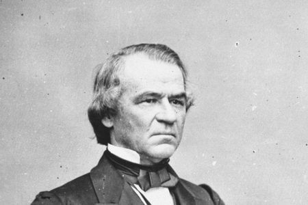 President Andrew Johnson, who assumed the office after Abraham Lincoln's assassination in 1865. (Getty Images)