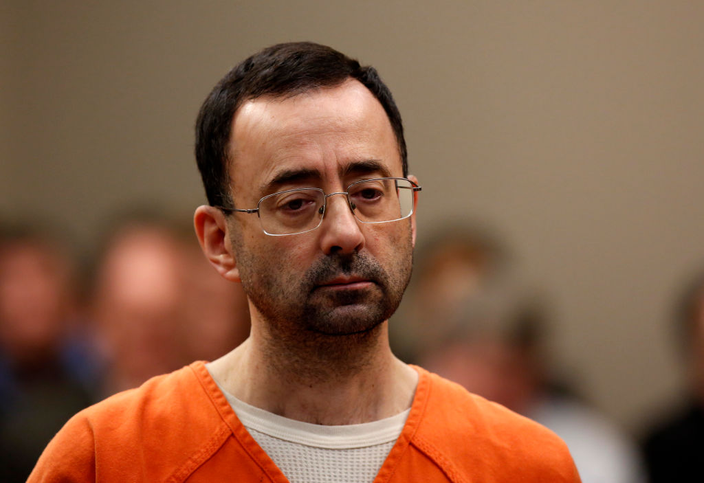 Former Michigan State University and USA Gymnastics doctor Larry Nassar (Getty/AFP Photo/Jeff Kowalsky)