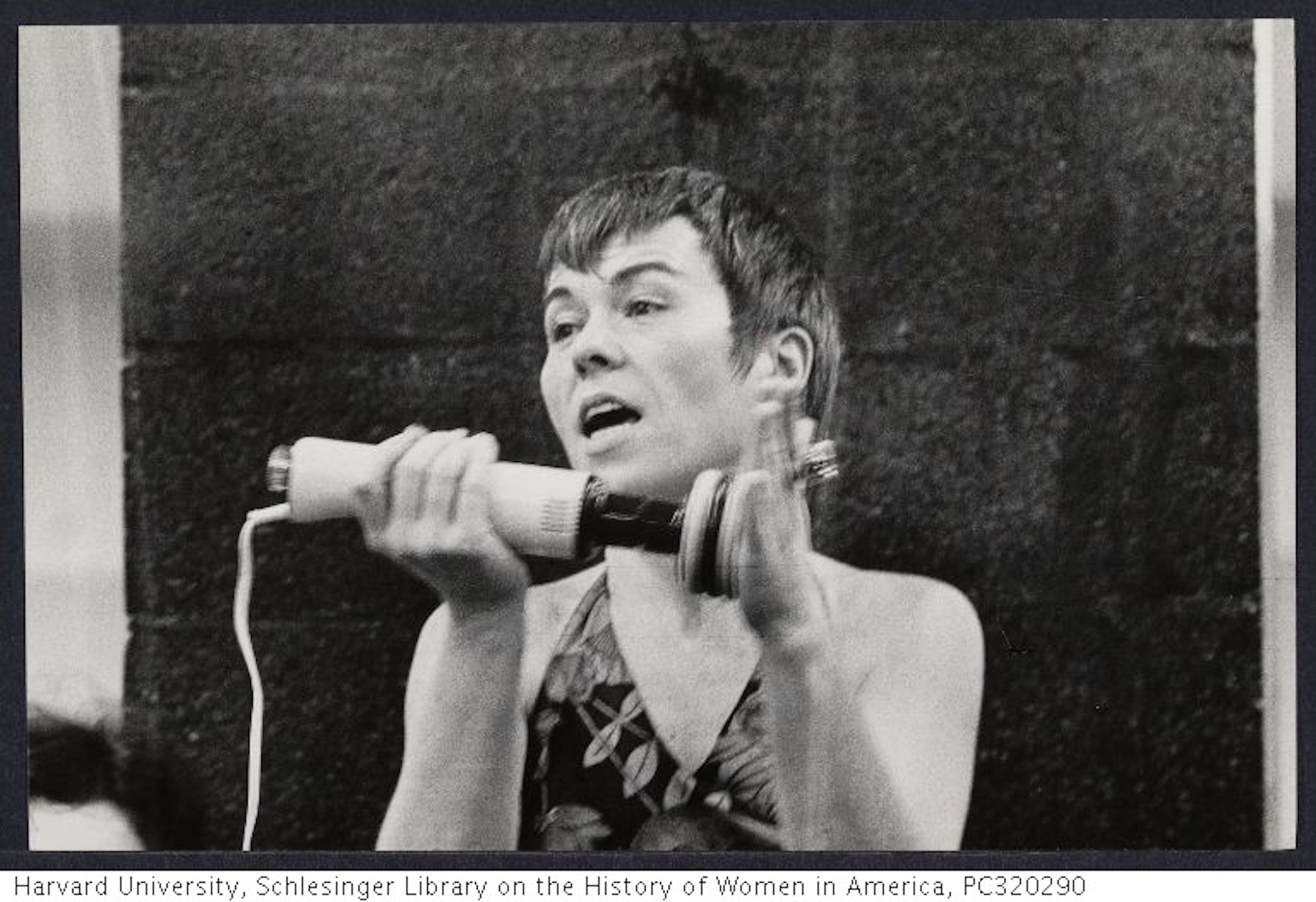 Betty Dodson at a sexuality conference. (Lane, Bettye , 1930-2012/ Harvard University.)
